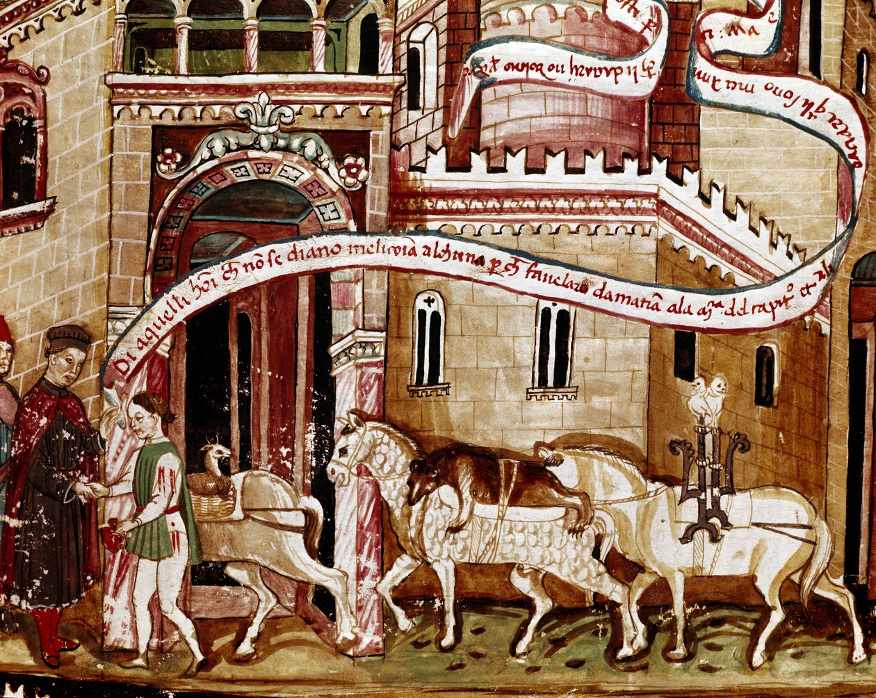 Zahlung der Salzsteuer am Stadteingang (Gabelle) von Unknown artist