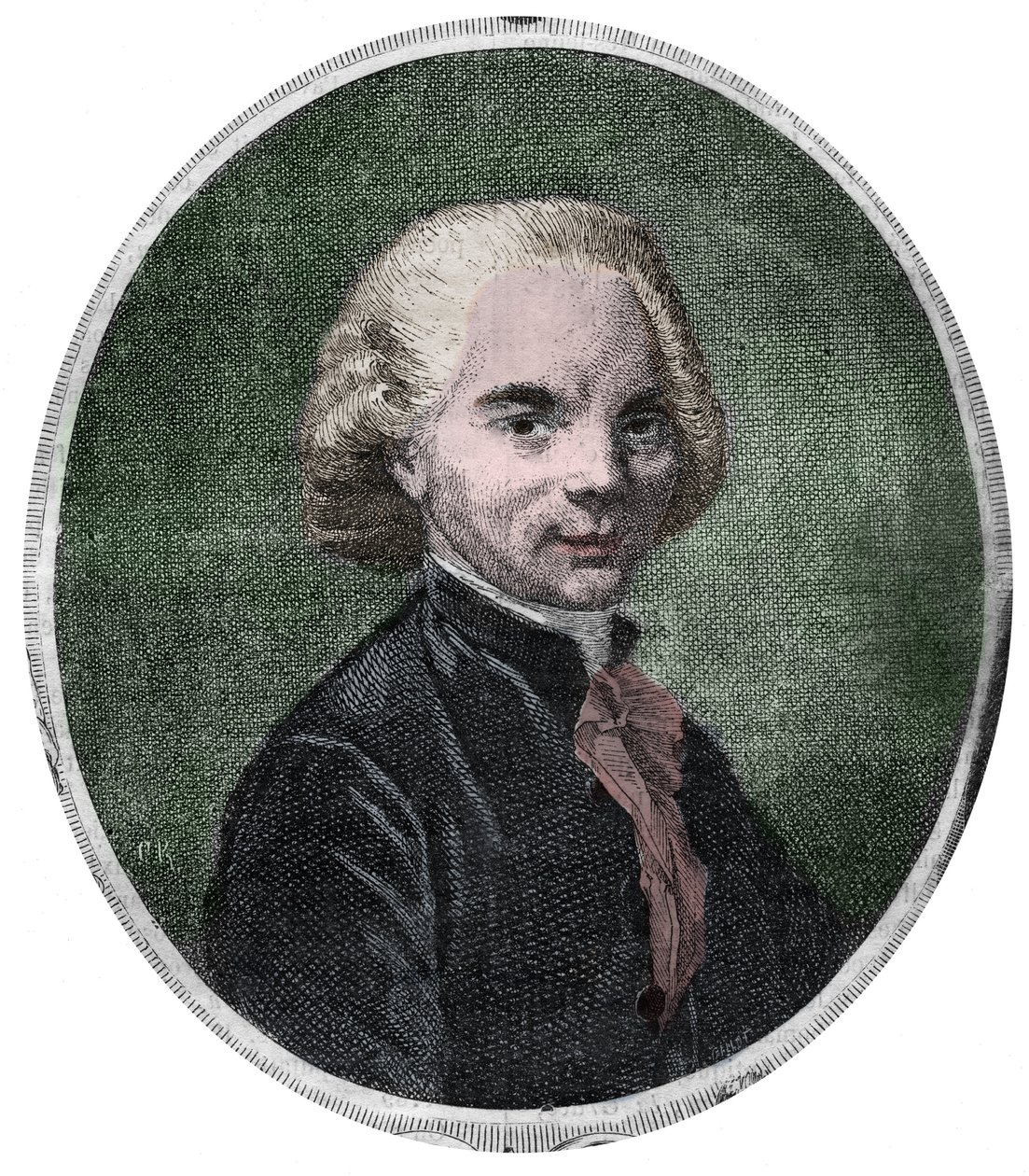Porträt von Abbe Delille. Jacques Delille, französischer Dichter und Geistlicher (1738-1813). von Unknown artist