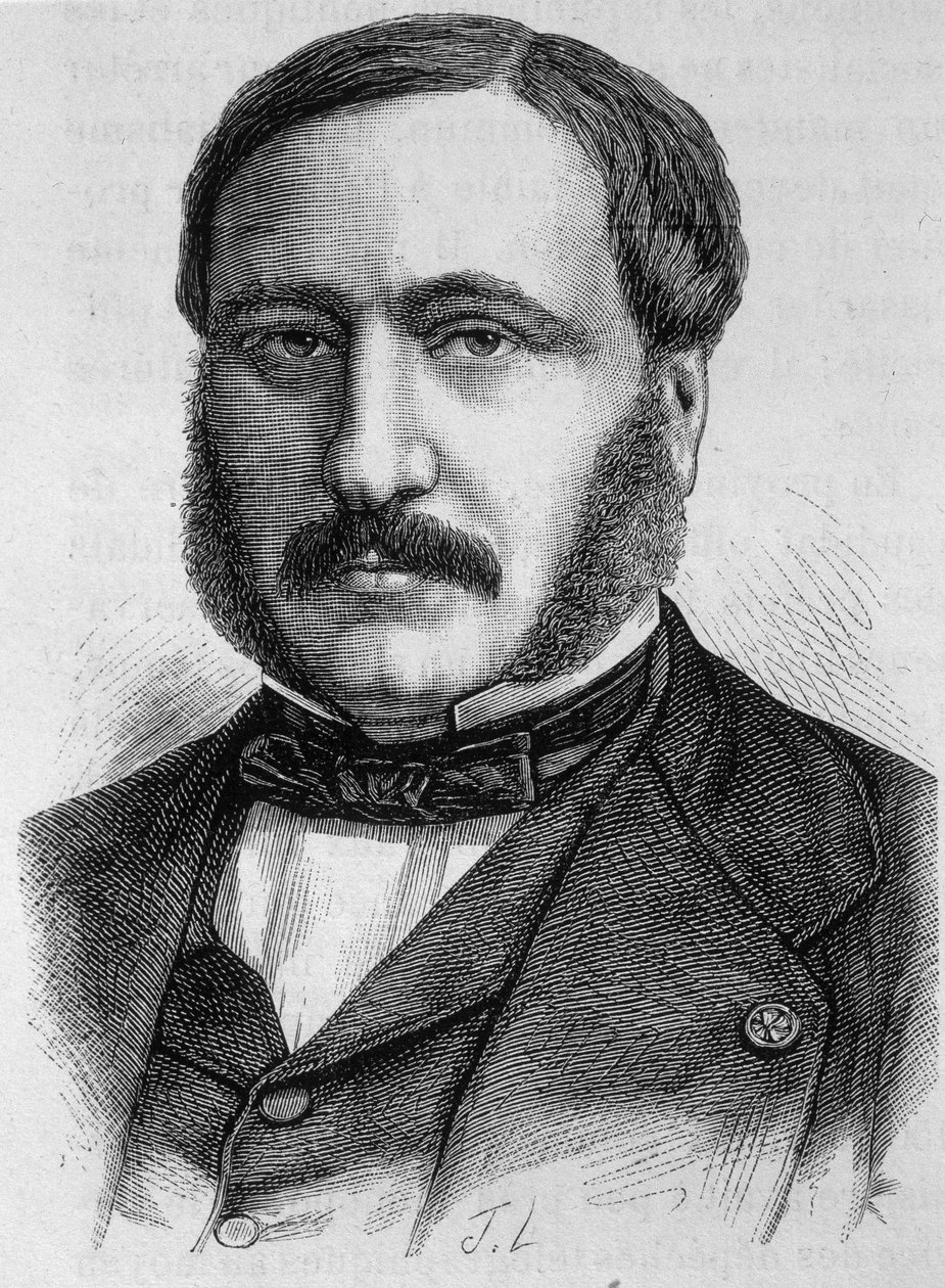 Porträt von Adolphe Forcade de la Roquette (1820-1874) von Unknown artist