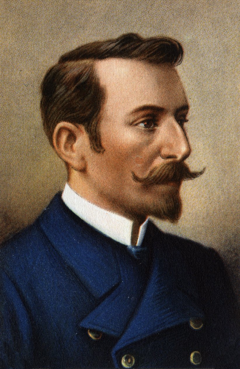 Porträt von Adrien de Gerlache von Unknown Artist