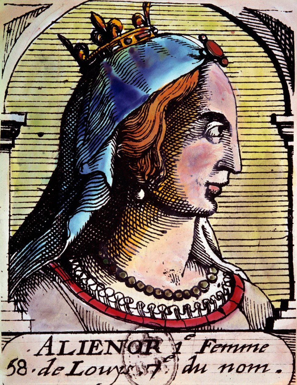 Porträt von Alienor d