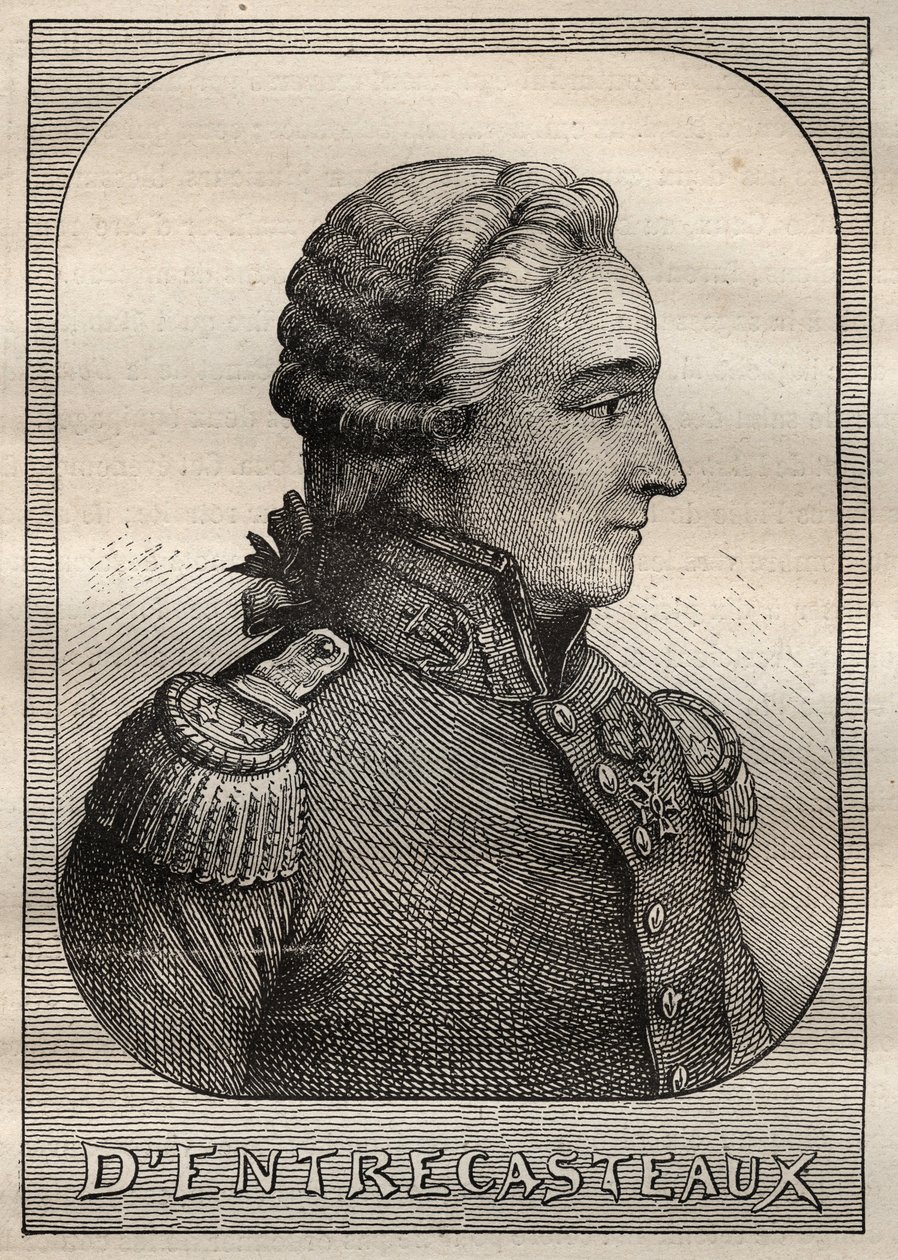 Porträt von Antoine Bruny d