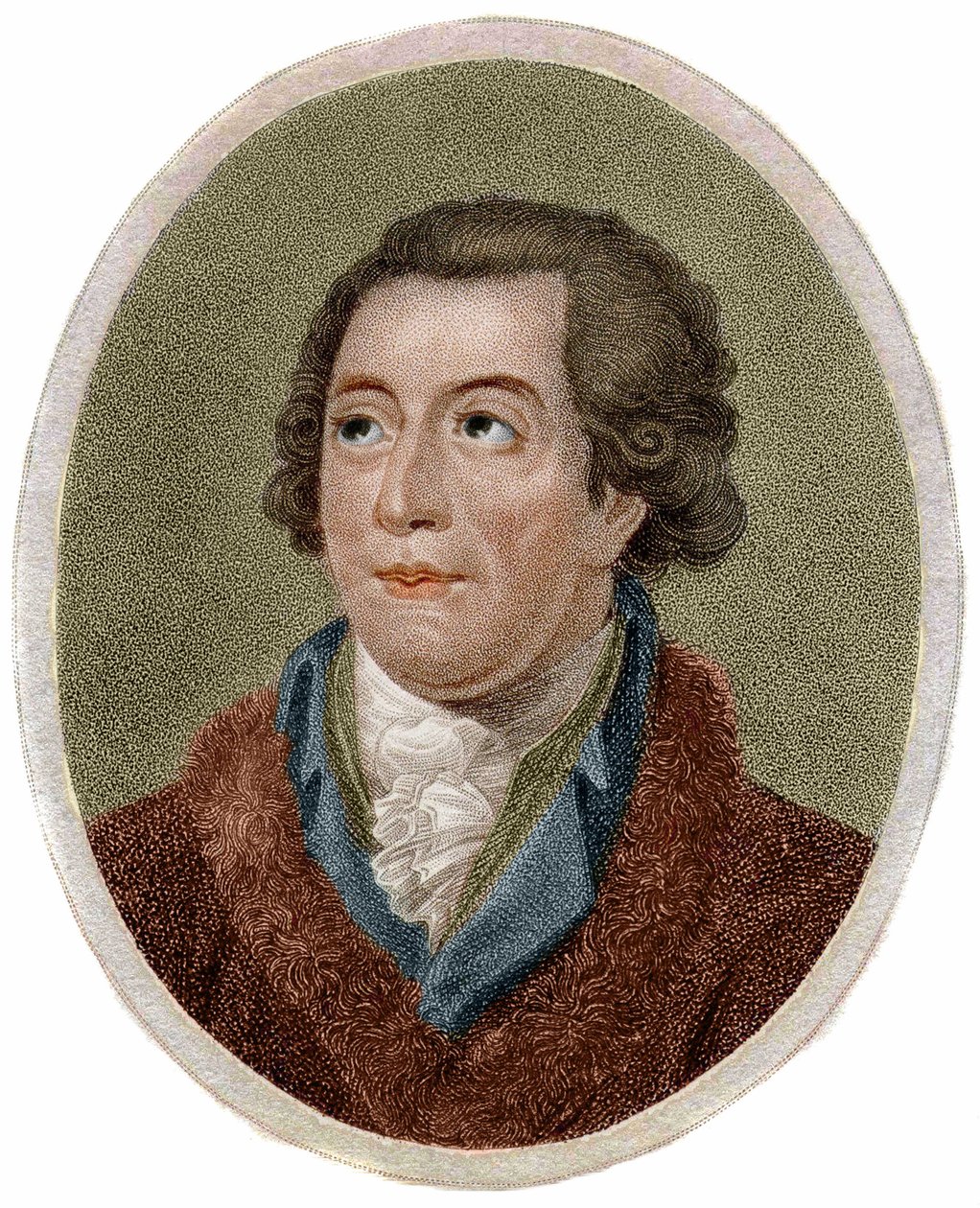 Porträt von Antoine Laurent de Lavoisier, französischer Chemiker (1743-1794). Gravur von Chapman. von Unknown artist