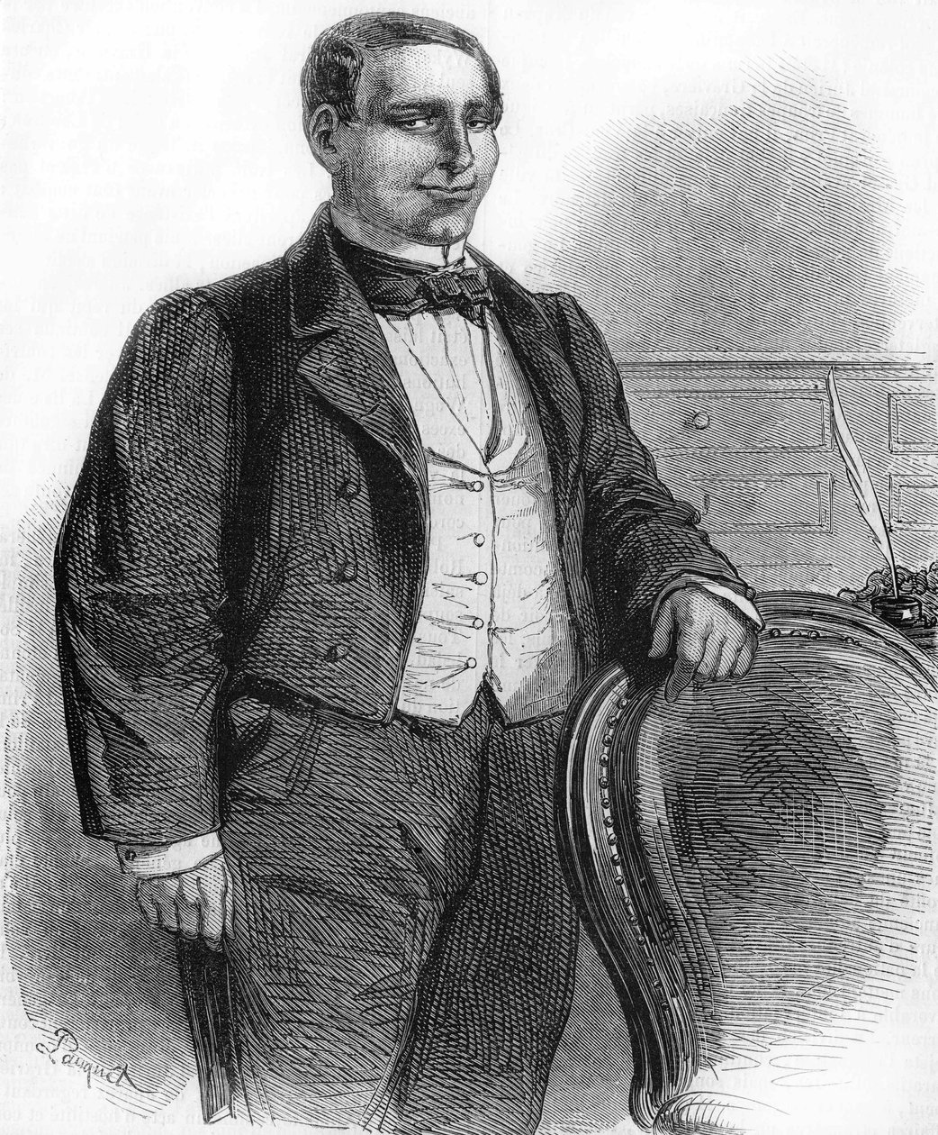 Porträt von Benito Pablo Juárez. Mexikanischer Politiker indianischer Herkunft (1806-1872). Präsident der mexikanischen Republik im Jahr 1858. von Unknown artist