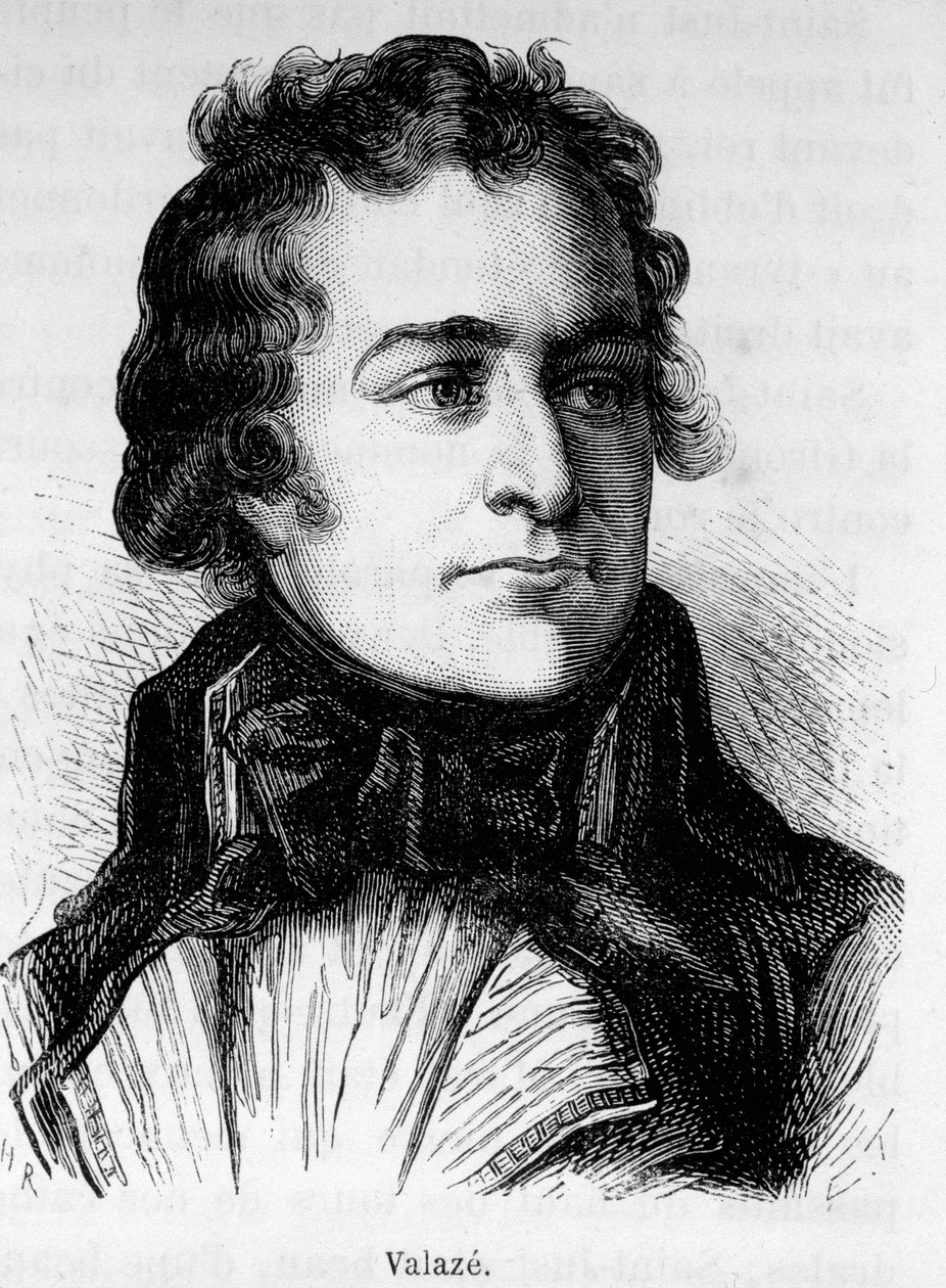 Porträt von Charles Eleonor Dufriche de Valaze, genannt Dufriche-Valaze (1751-1793), französischer Politiker. von Unknown artist