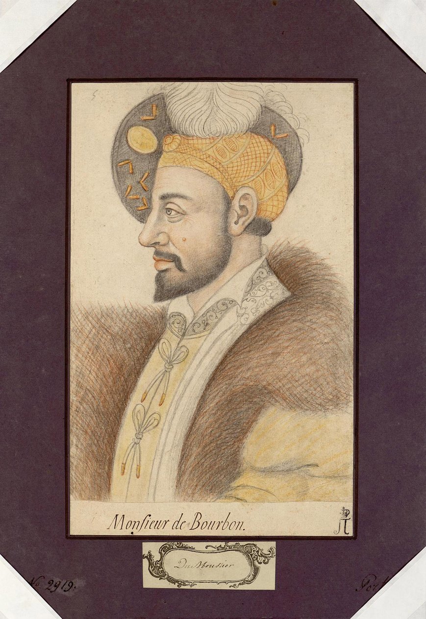 Porträt von Karl III., Herzog von Bourbon von Unknown artist