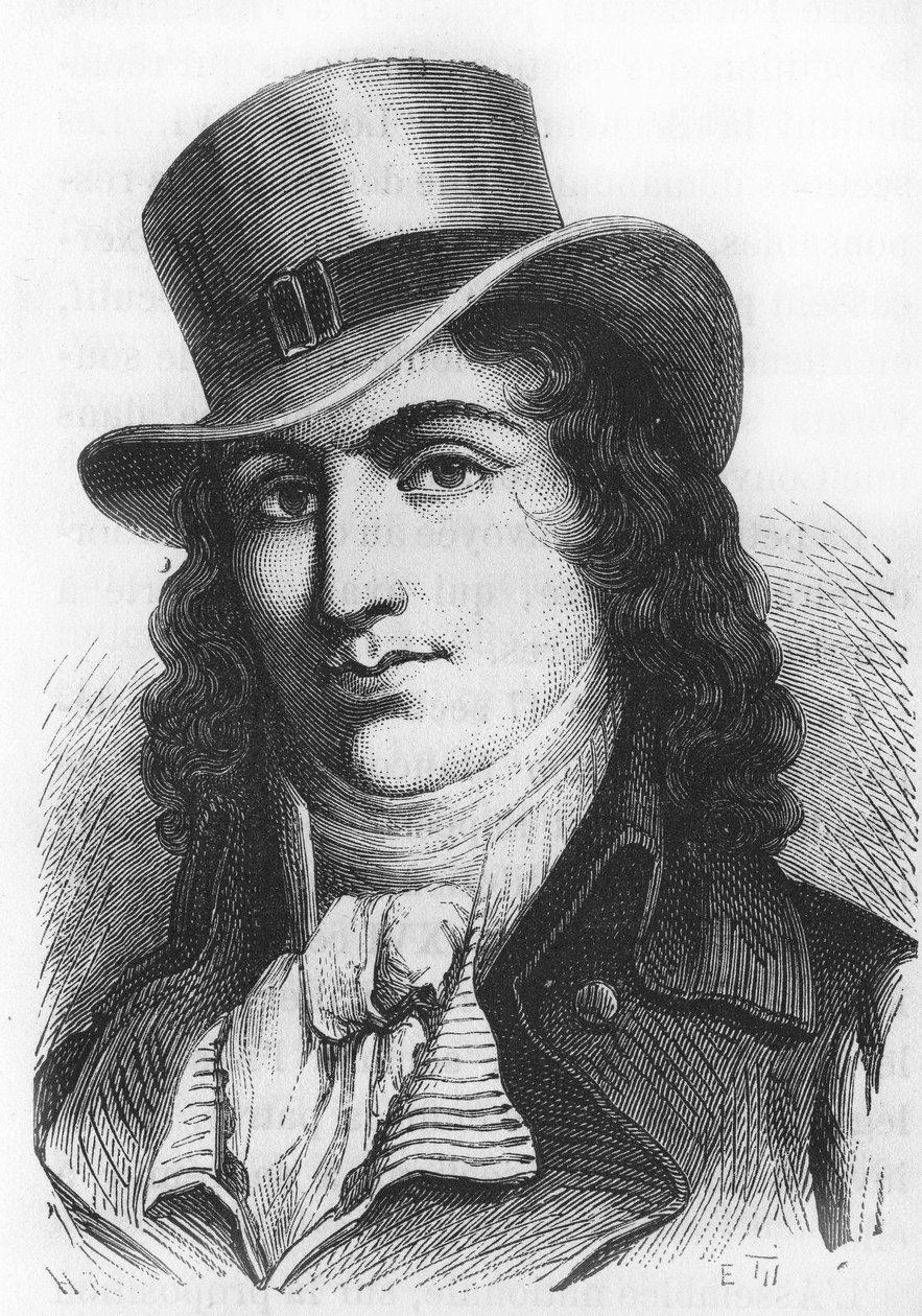 Porträt von Charles Jean Marie Barbaroux (1767-1794), französischer Politiker von Unknown artist
