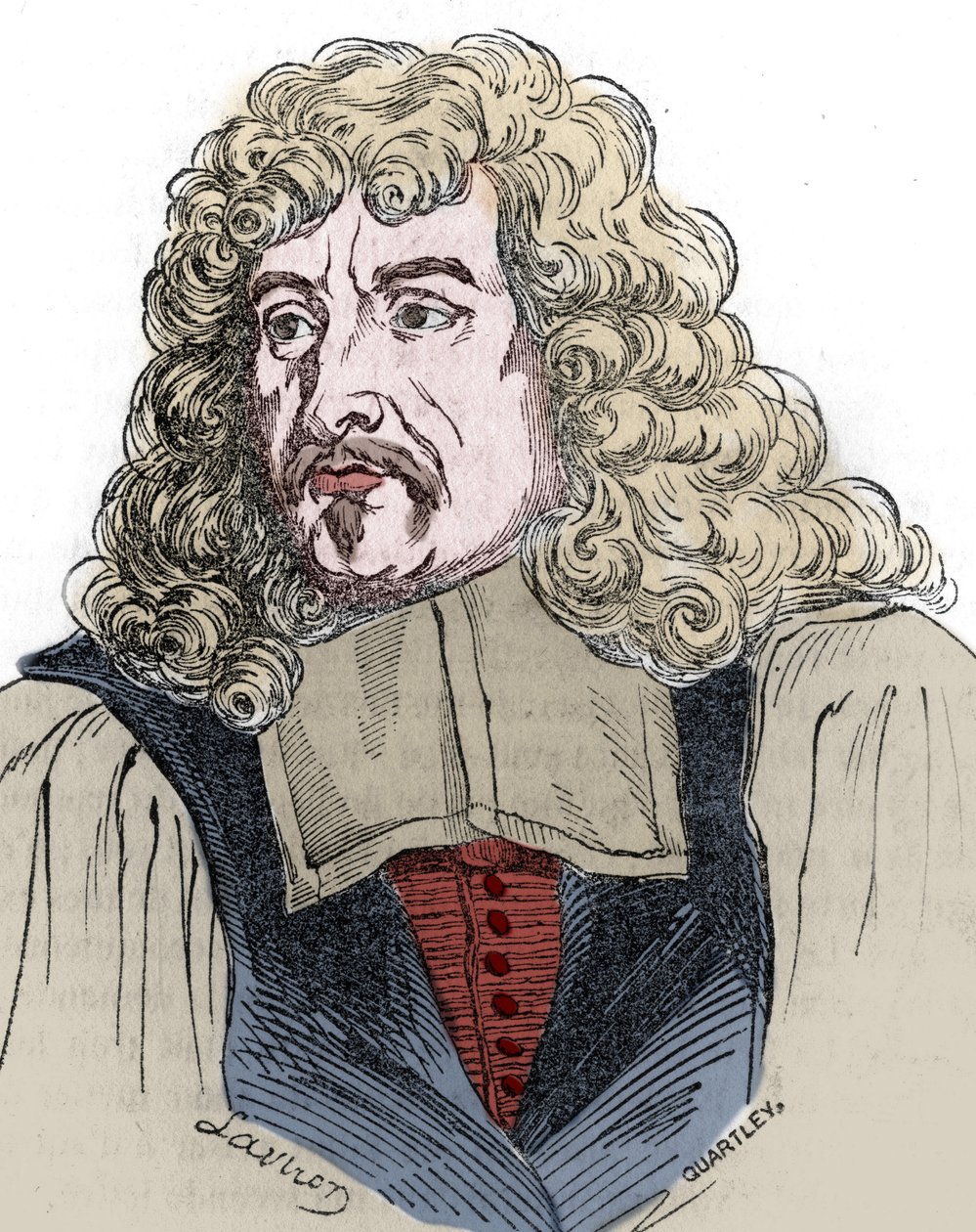Porträt von Claude Ballin (1615-1678) Goldschmied unter der Herrschaft von Ludwig XIV. von Unknown artist
