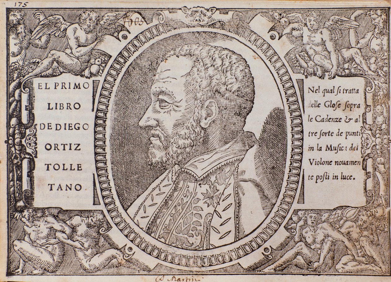 Porträt von Diego Ortiz Tolletano (Toledano) von Unknown artist