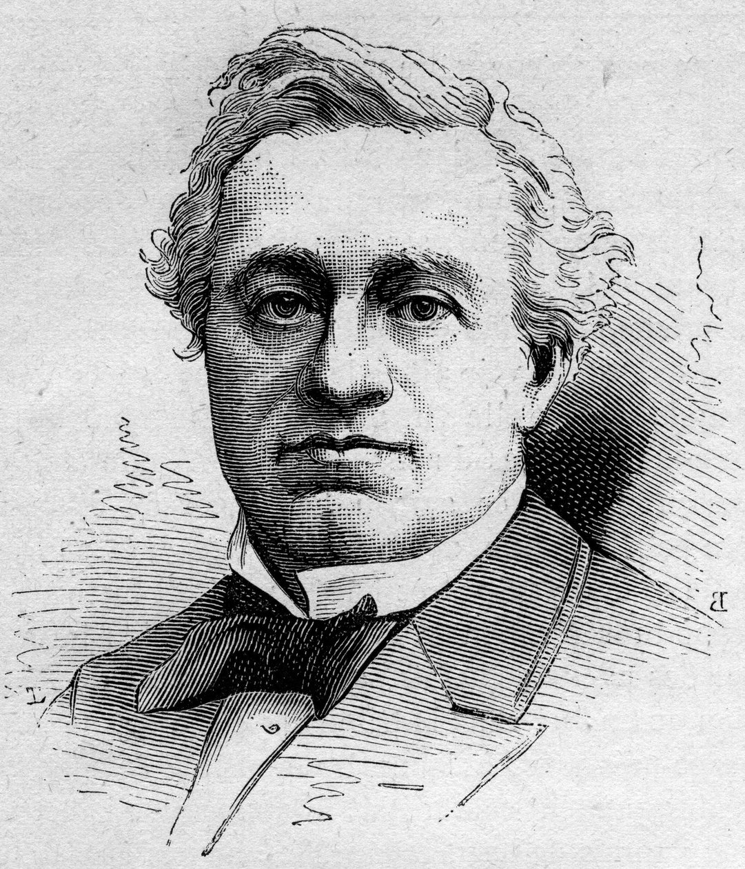 Porträt von Edmond Got (1822-1901), französischer Komödiant, Mitglied der Comédie-Française. Gravur in „Le Monde Illustré“ Nr. 1168 vom 16. August 1879. von Unknown artist