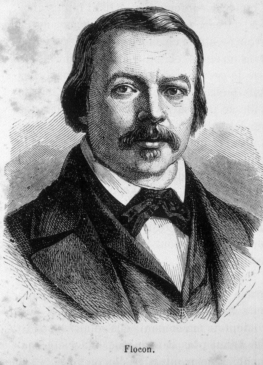 Porträt von Flocon, französischer Journalist und Politiker (1800 - 1866) von Unknown artist