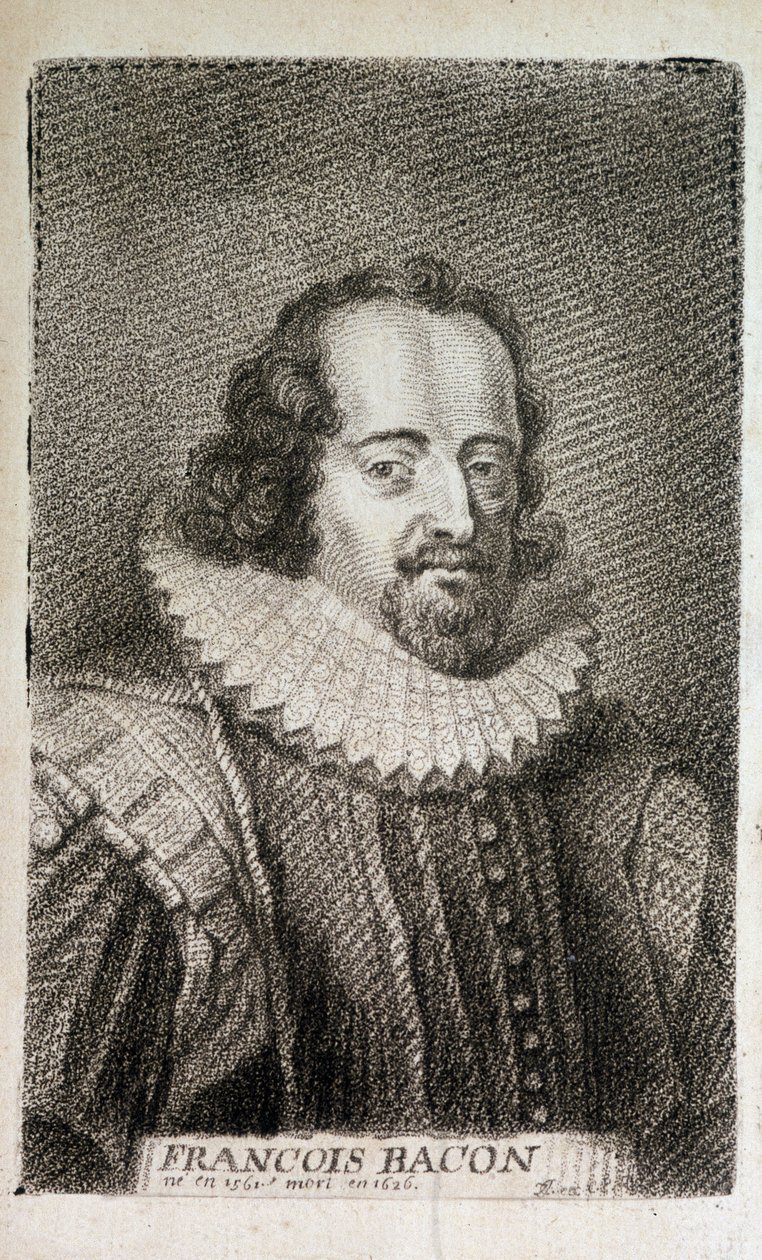 Porträt von Francis Bacon (1561-1626), englischer Philosoph, ca. 1600 von Unknown artist