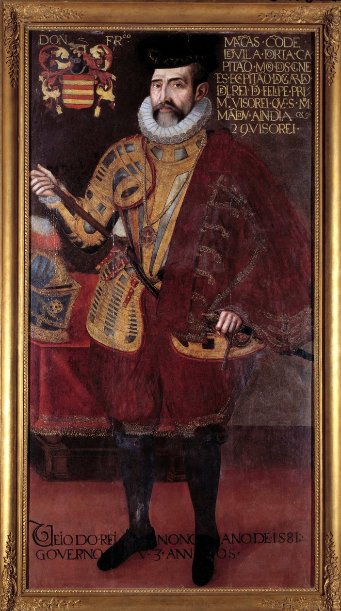 Porträt von Francisco de Mascarenhas, Vizekönig von Indien von Unknown artist