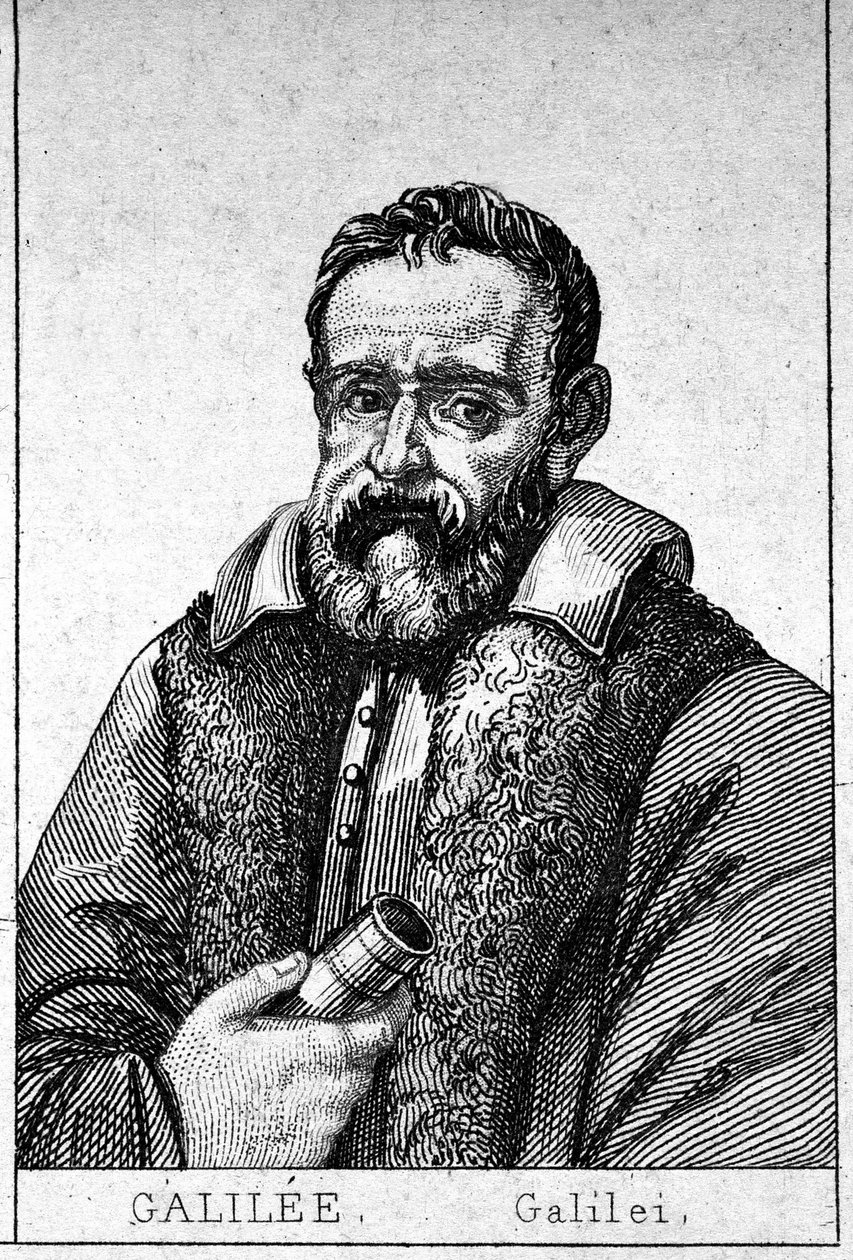Porträt von Galileo Galilei genannt Galilei (1564 - 1642) von Unknown artist