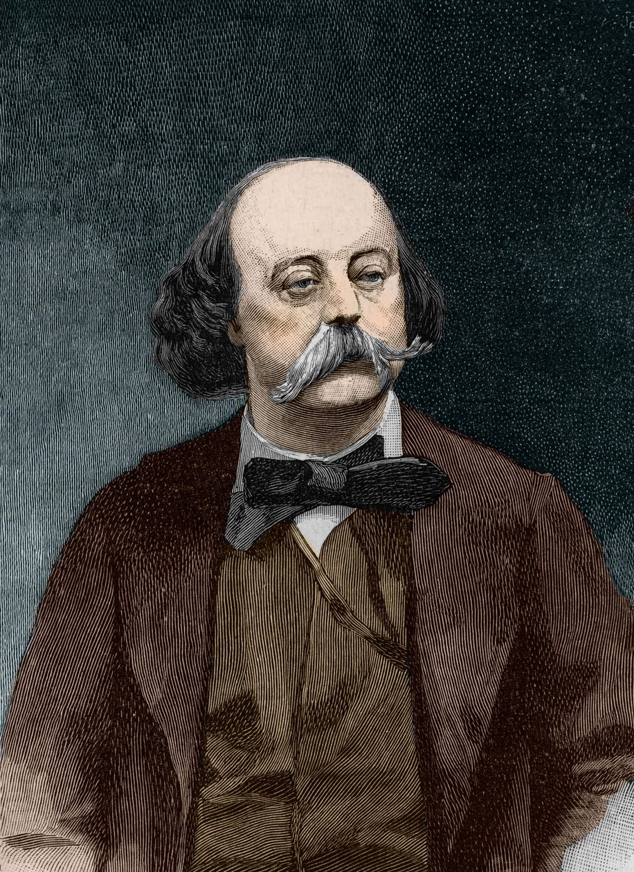 Porträt von Gustave Flaubert (1821 - 1880) von Unknown artist