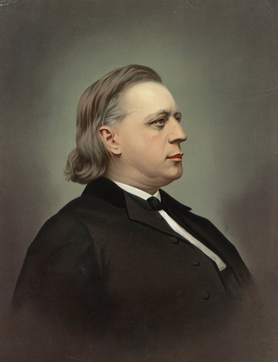 Porträt von Henry Ward Beecher von Unknown artist