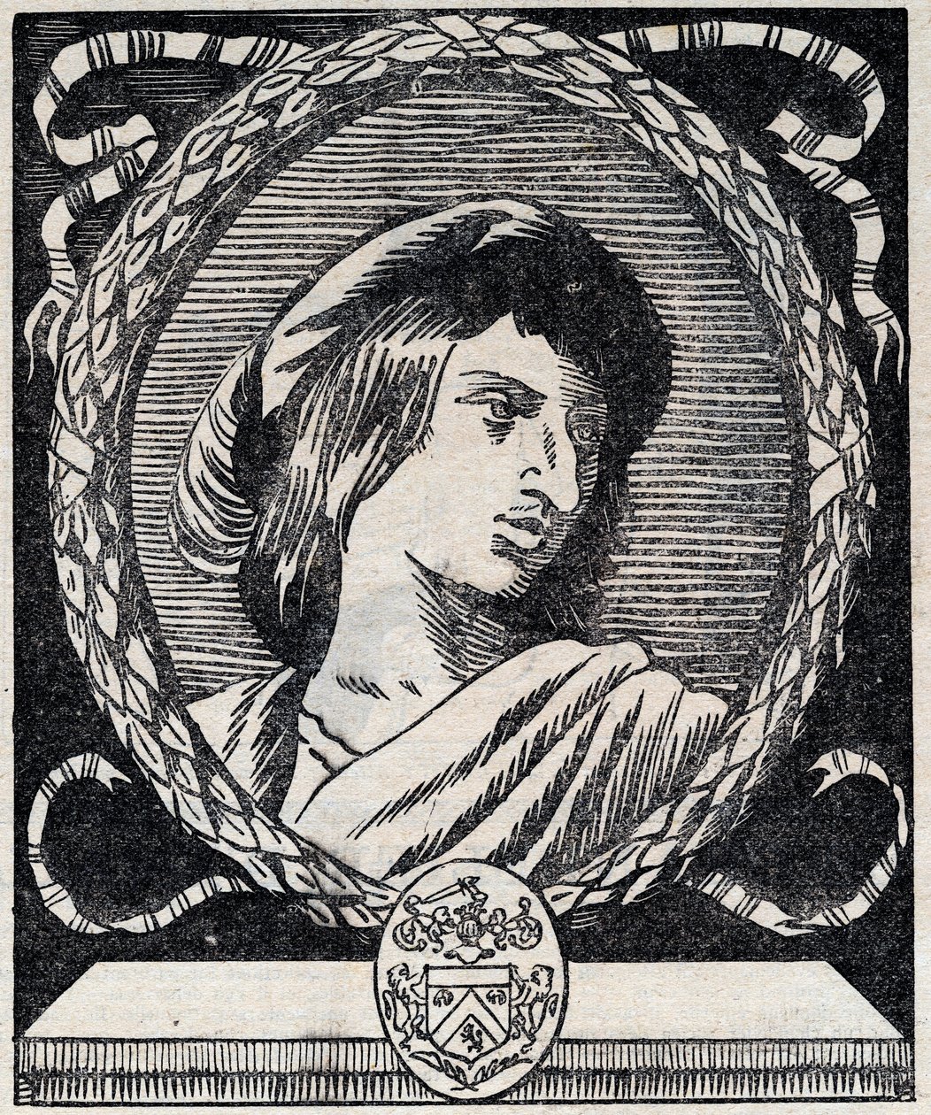 Porträt von Hercules Savinien Cyrano de Bergerac, französischer Schriftsteller. Aus 1928. von Unknown Artist