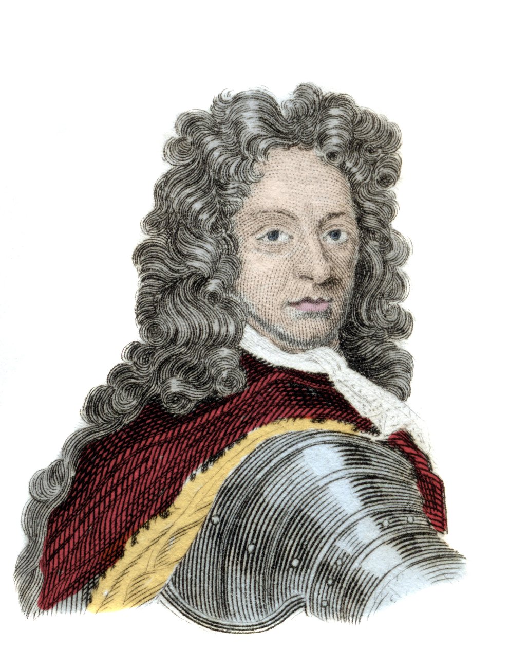 Porträt von James II (James II Stuart) (1633-1701), König von England von Unknown artist