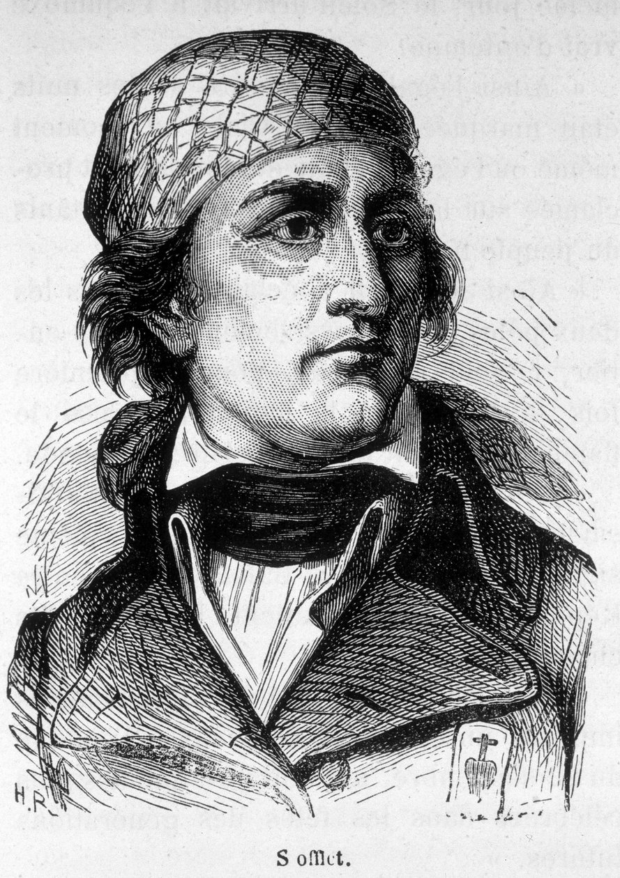 Porträt von Jean Nicolas Stofflet (1753-1796), Akteur der Vendée-Revolte. von Unknown artist