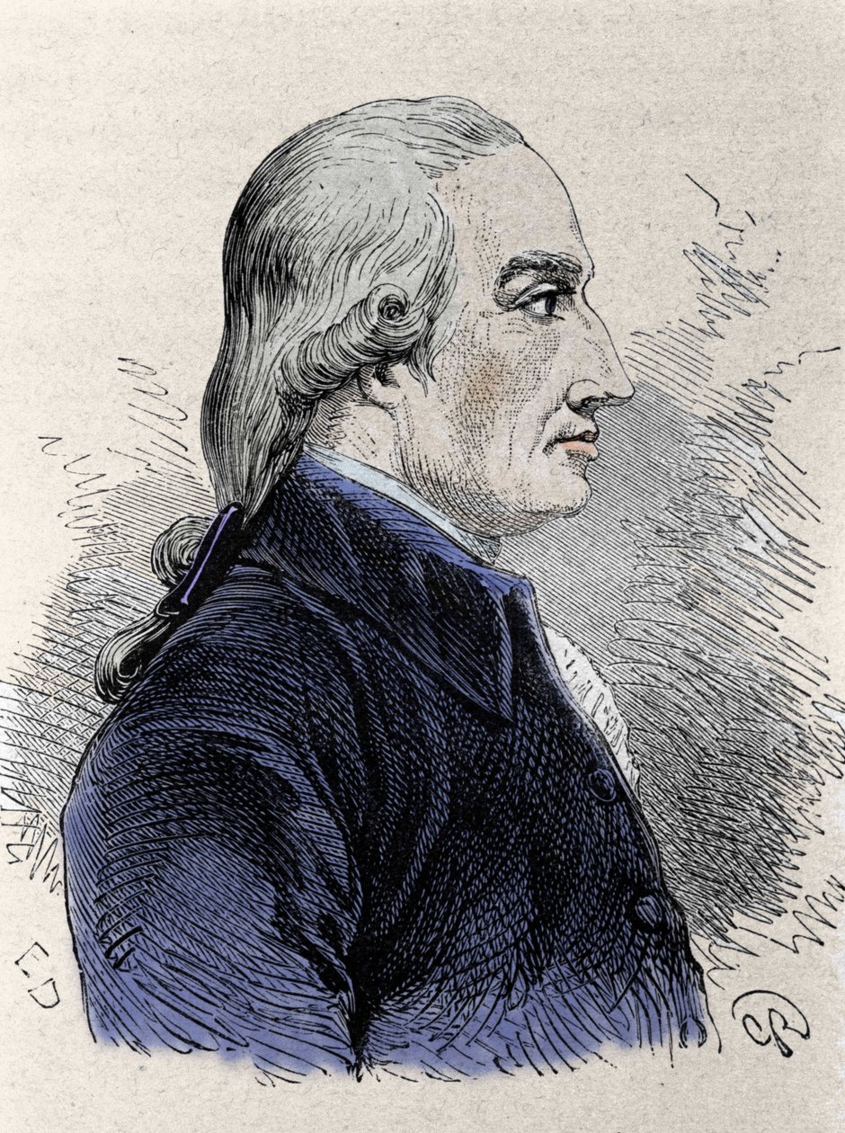 Porträt von Joseph Black (1728-1799), schottischer Chemiker von Unknown artist