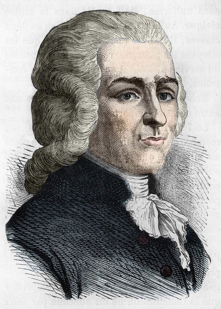 Porträt von Joseph Ignace Guillotin (1738-1814), französischer Arzt und Politiker von Unknown artist