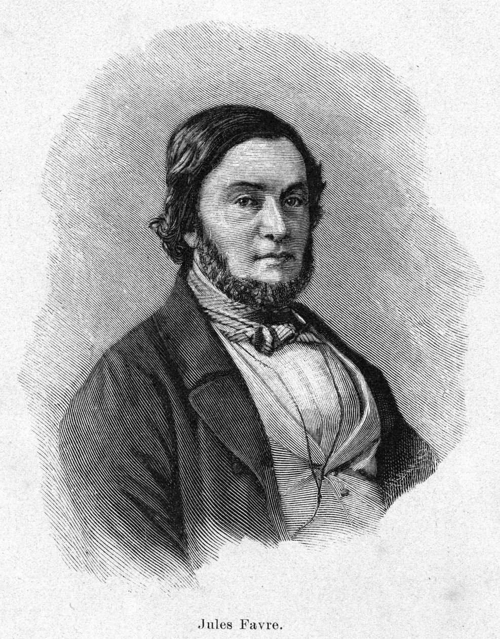 Porträt von Jules Favre (1809 -1880), französischer Politiker von Unknown artist
