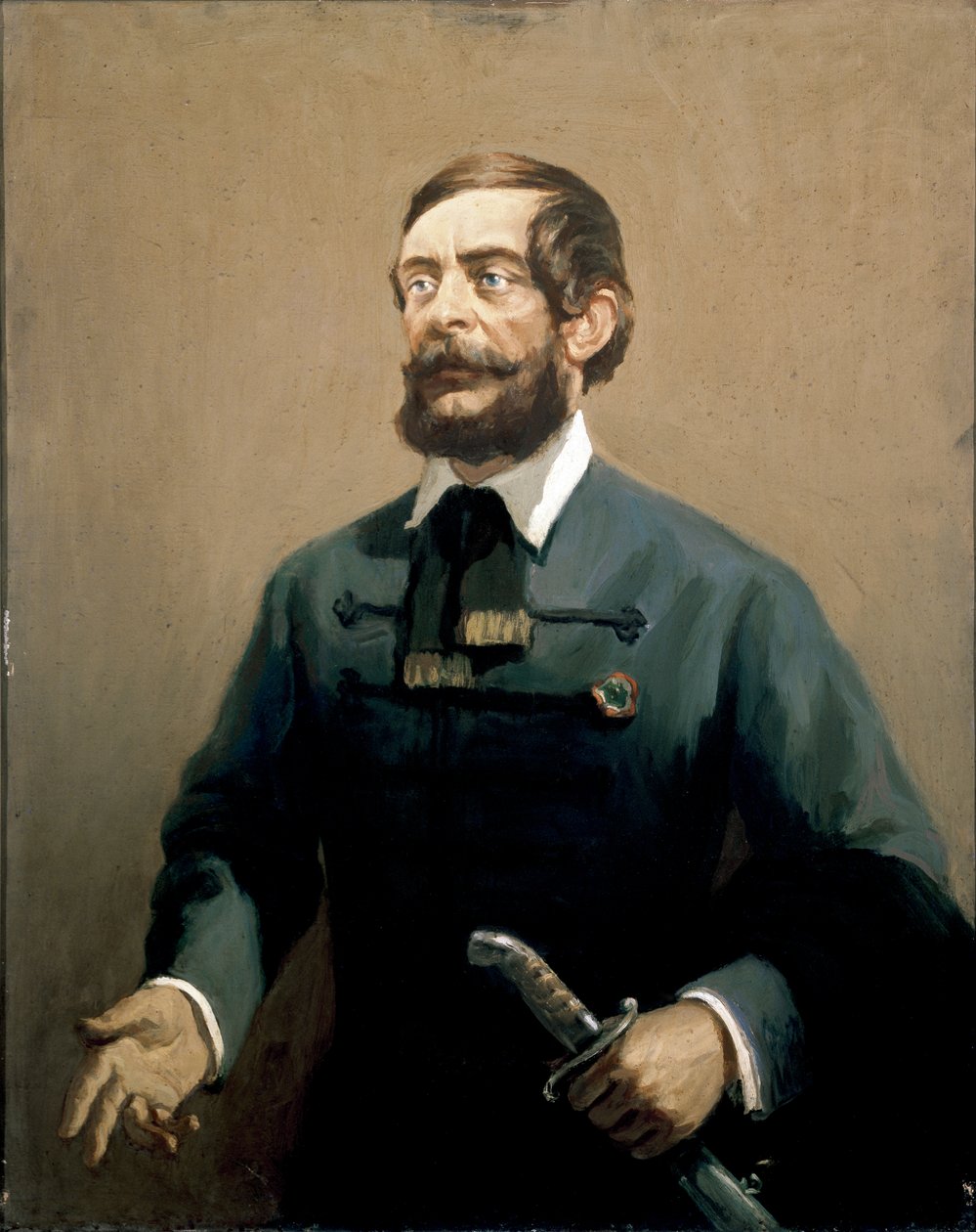 Porträt von Lajos Kossuth, ungarischer Staatsmann und Revolutionär von Unknown Artist