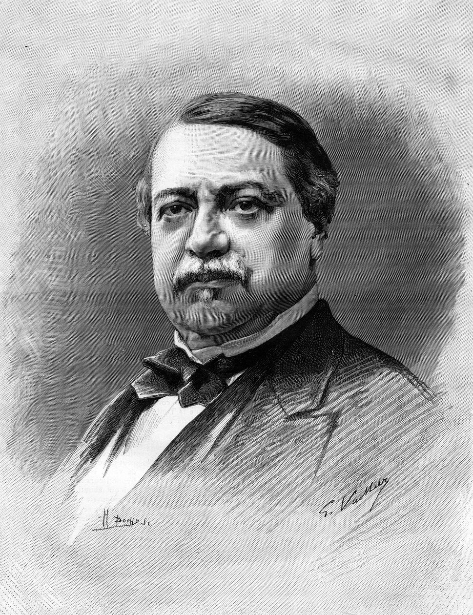 Porträt von Leon Say (1826-1896), französischer Politiker, Ökonom. von Unknown artist