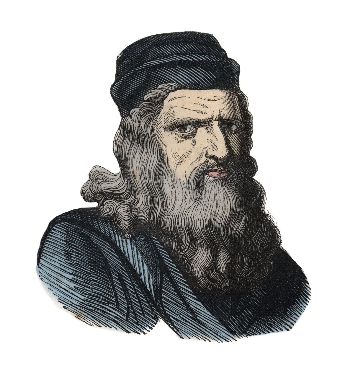 Porträt von Leonardo da Vinci (1452-1519) von Unknown artist