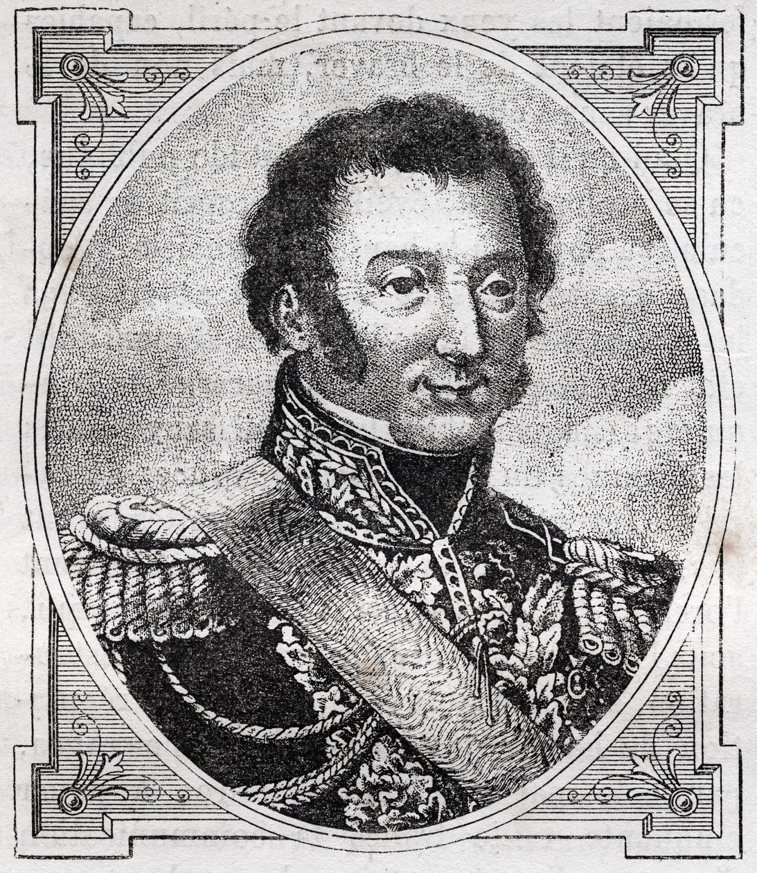 Porträt von Louis Auguste Victor de Ghaisne de Bourmont (1773-1846), Marschall von Frankreich von Unknown artist