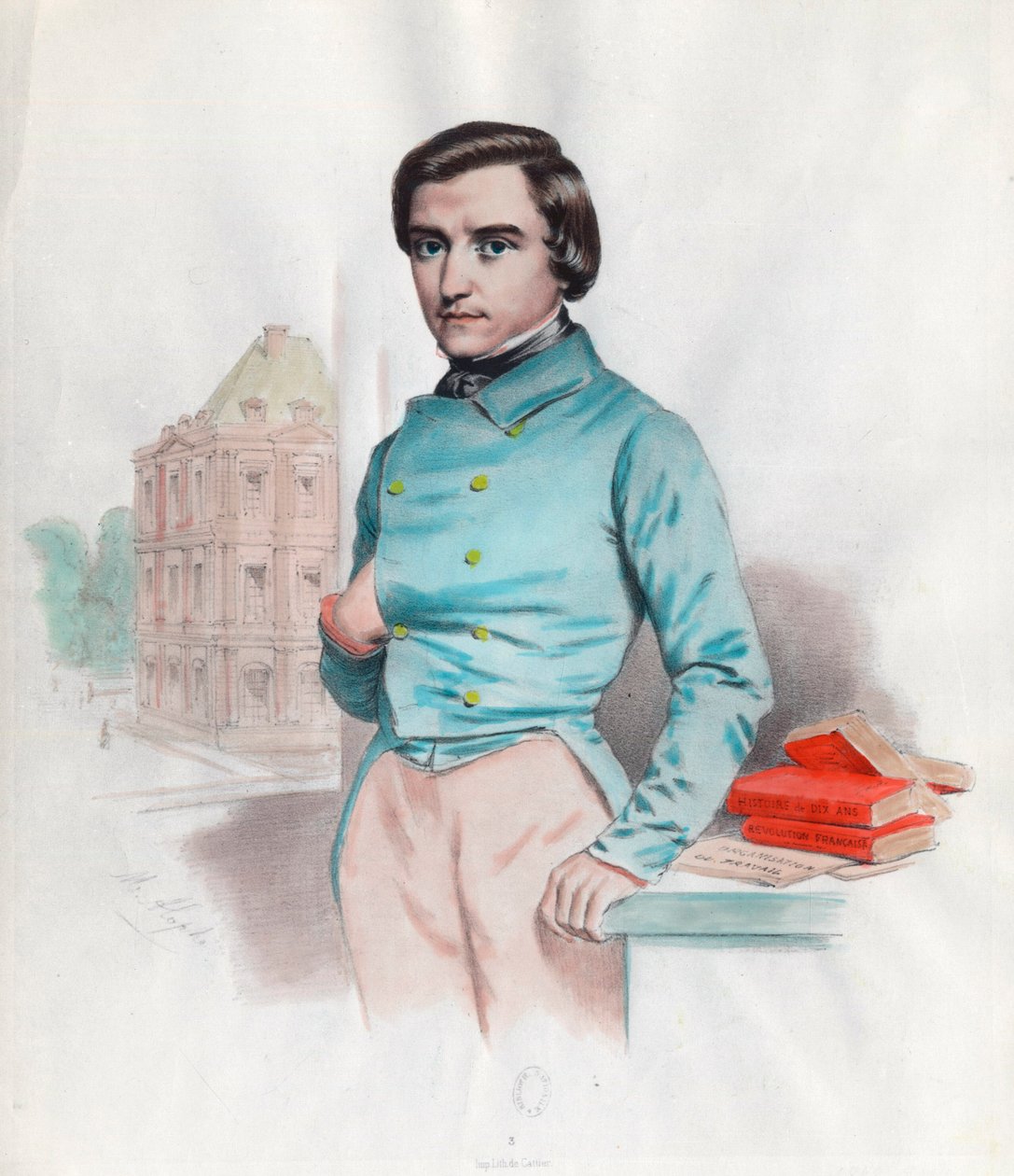 Porträt von Louis Blanc (1811-1882), französischer Politiker und Historiker von Unknown artist