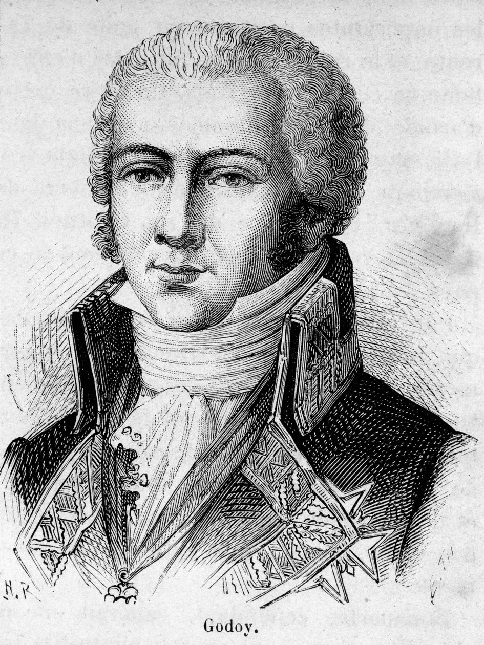 Porträt von Manuel de Godoy, Herzog von Alcudia, Prinz de la Paz (1767-1851), spanischer Politiker. von Unknown artist