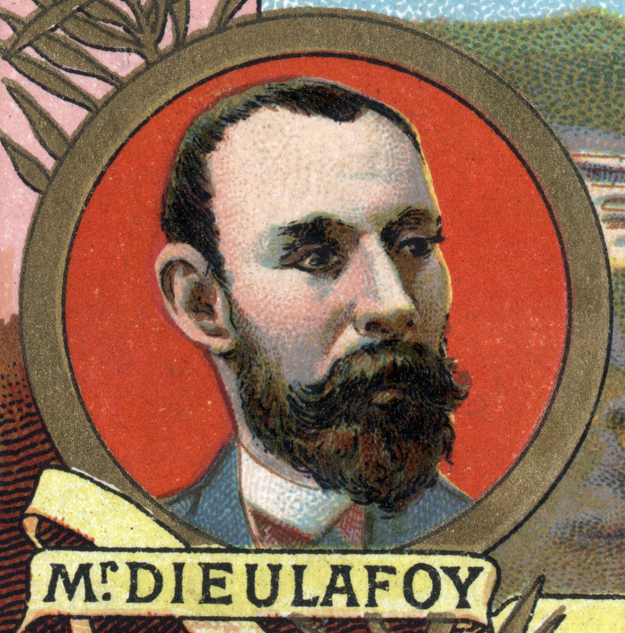 Porträt von Marcel Auguste Dieulafoy von Unknown artist