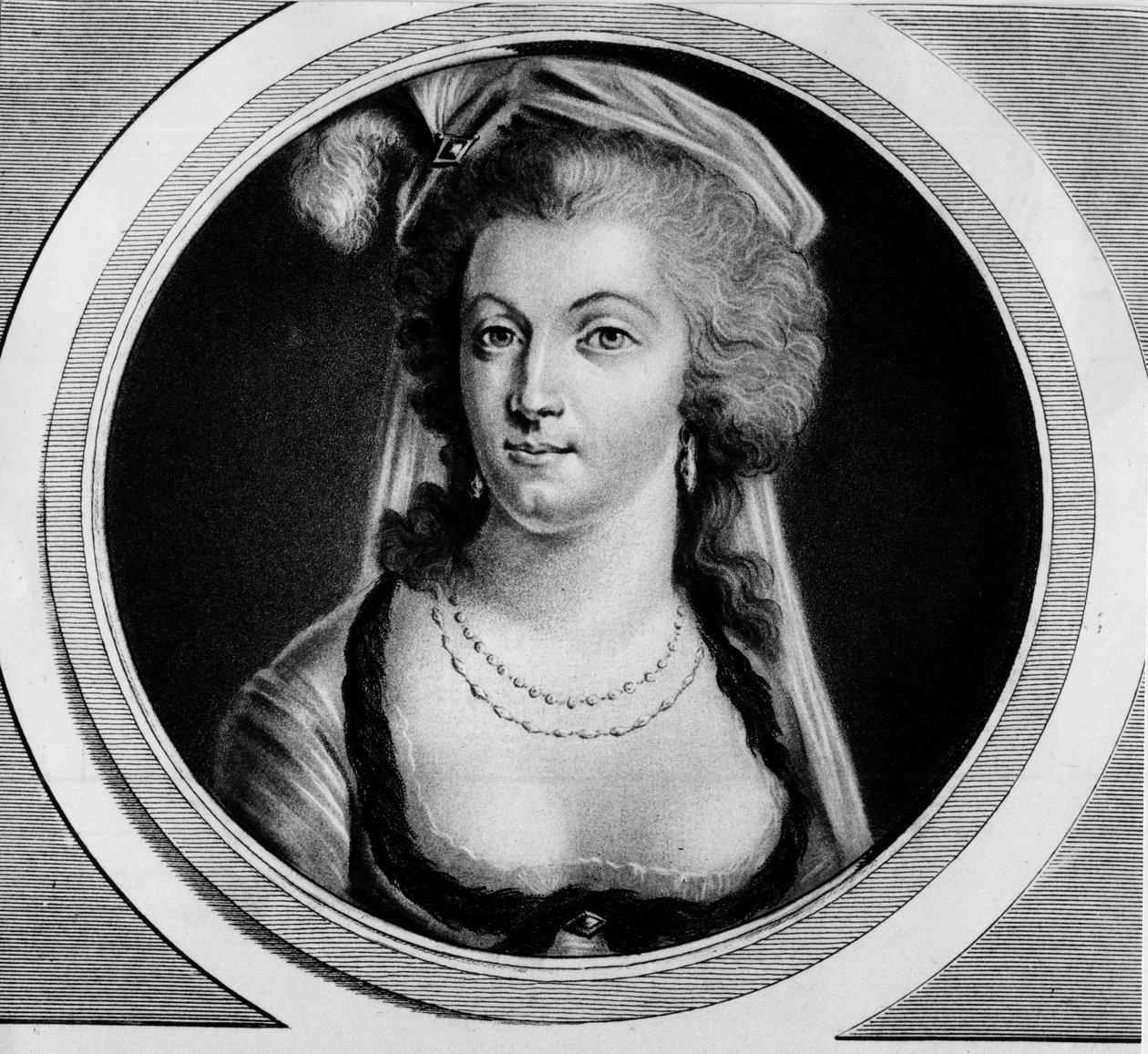 Porträt von Marie Antoinette von Unknown artist