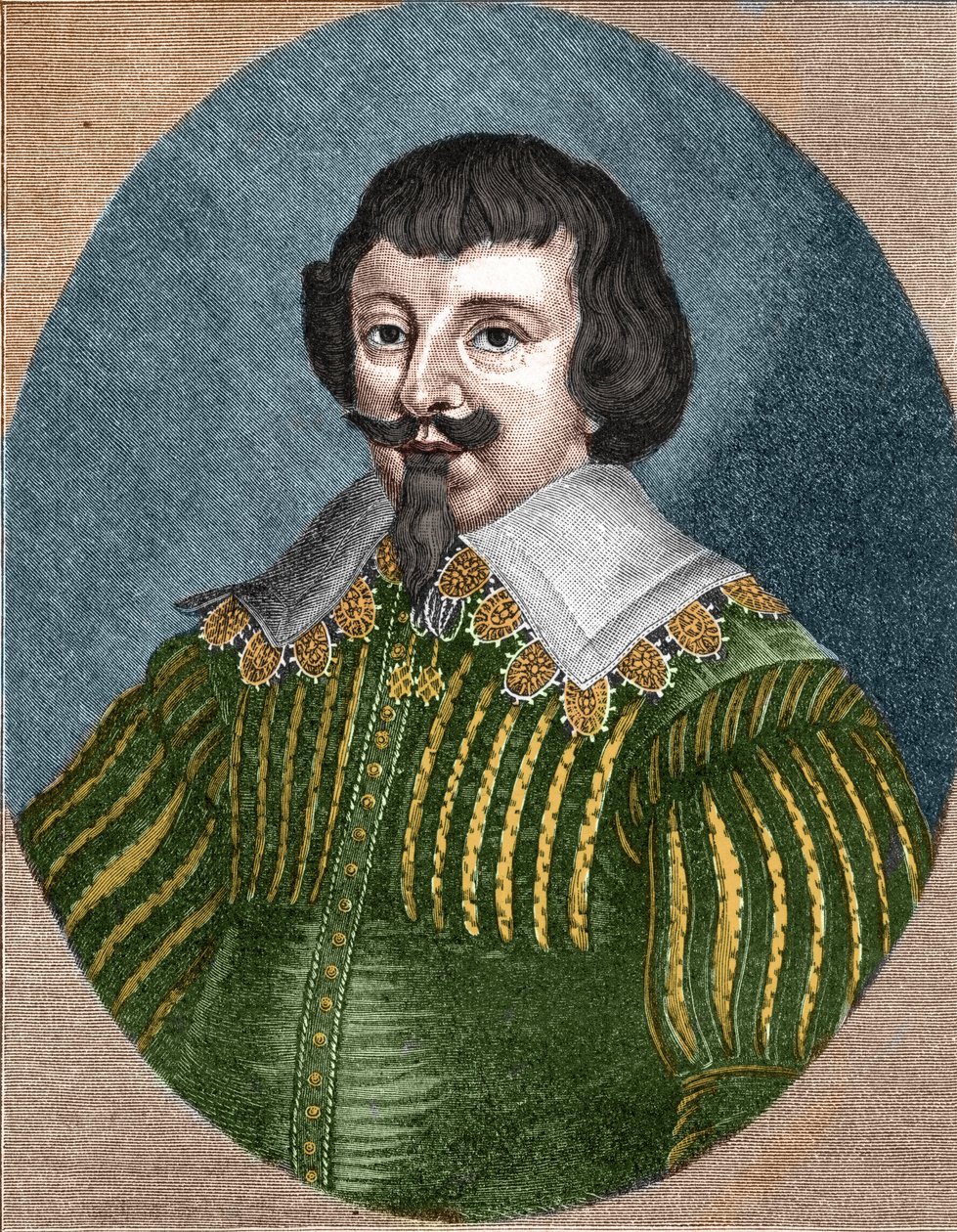 Porträt von Martin Opitz, Vater der deutschen Dichtung. von Unknown artist