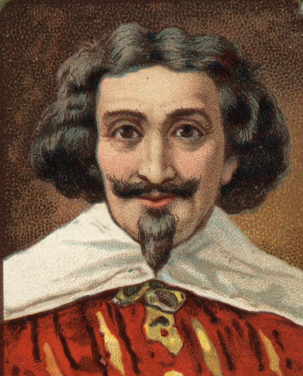 Porträt von Miguel de Cervantes (1547-1616), spanischer Schriftsteller. von Unknown artist