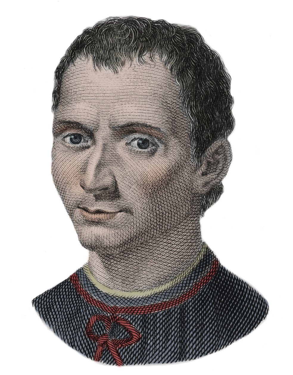 Porträt von Niccolo di Bernardo dei Machiavelli (Nicolas Machiavel) von Unknown artist