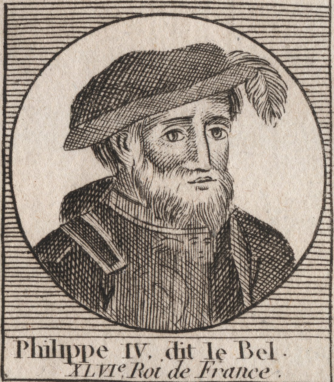 Porträt von Philipp IV dem Schönen von Unknown artist