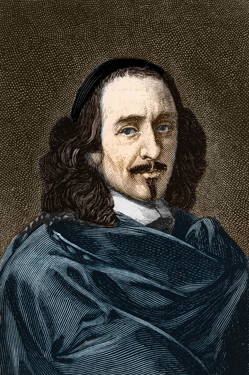 Porträt von Pierre Corneille (1606 - 1684), französischer Dramatiker. von Unknown artist