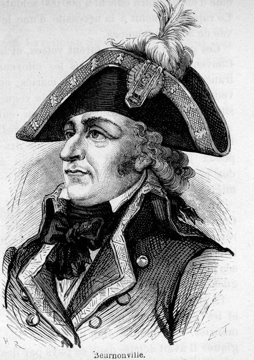 Porträt von Pierre Riel, Graf dann Marquis de Beurnonville, Marschall von Frankreich (1752-1821) von Unknown artist