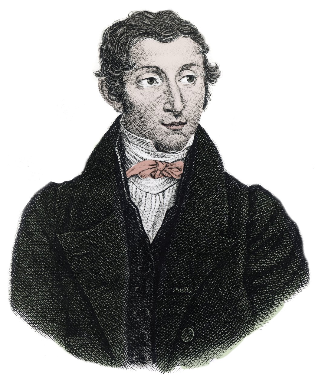 Porträt von René Caillié (1799-1838), englischer Entdecker von Unknown artist
