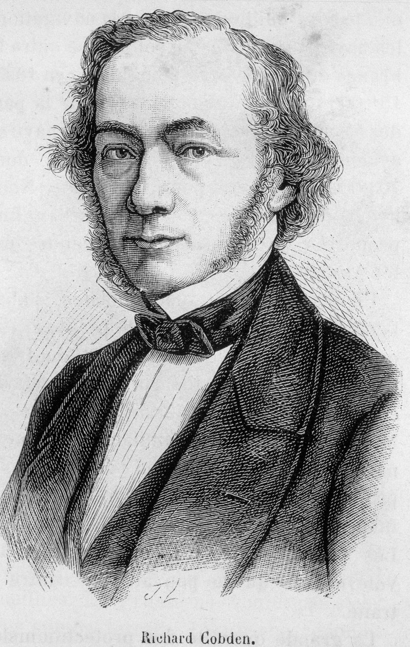Porträt von Richard Gobden von Unknown artist