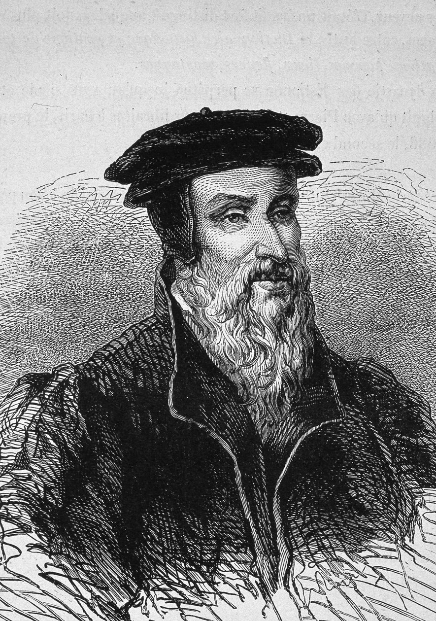 Porträt von Robert Estienne (1503 - 1559), französischer Drucker von Unknown artist