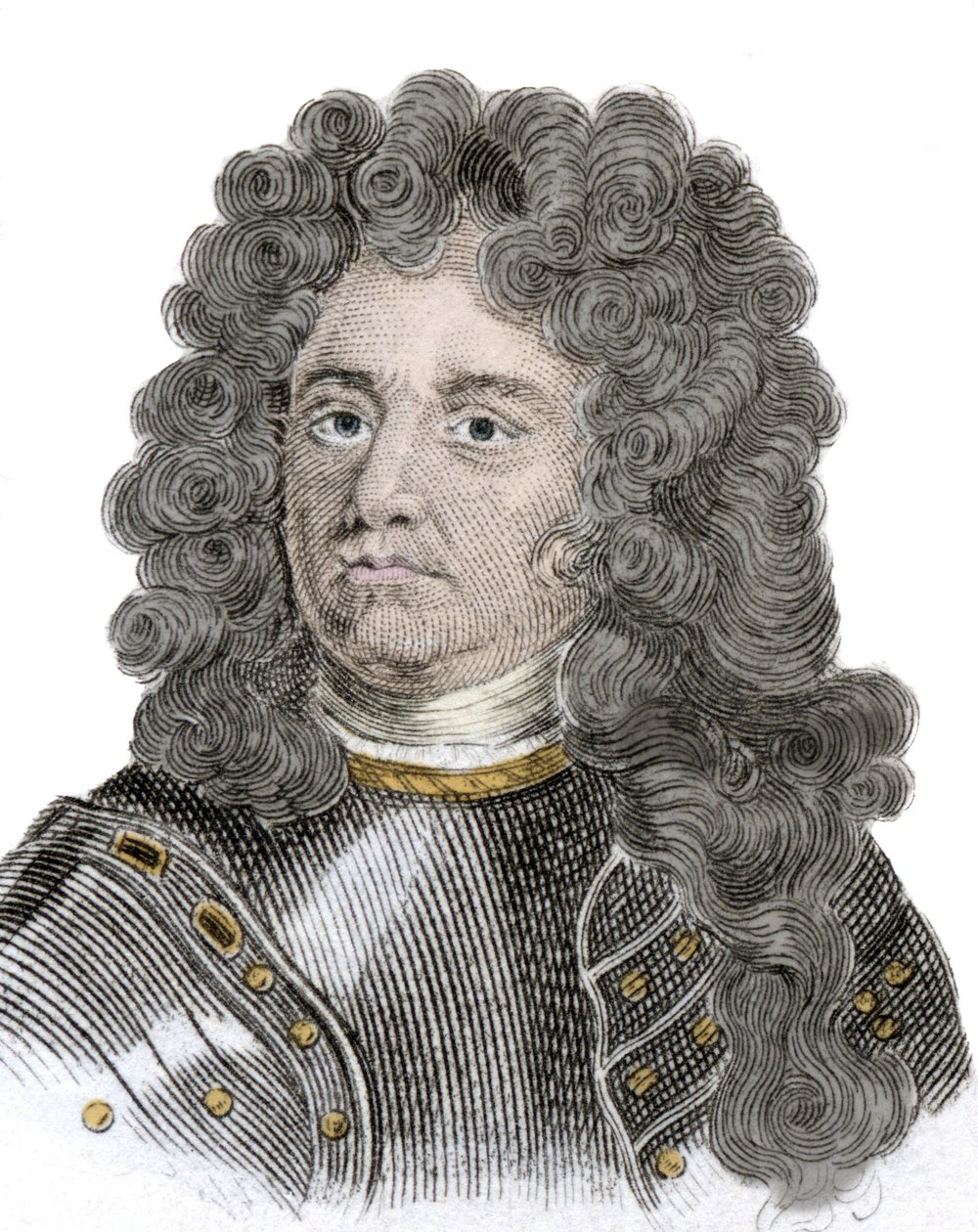 Porträt von Sir George Rooke (1650-1709), englischer Marineoffizier. von Unknown artist