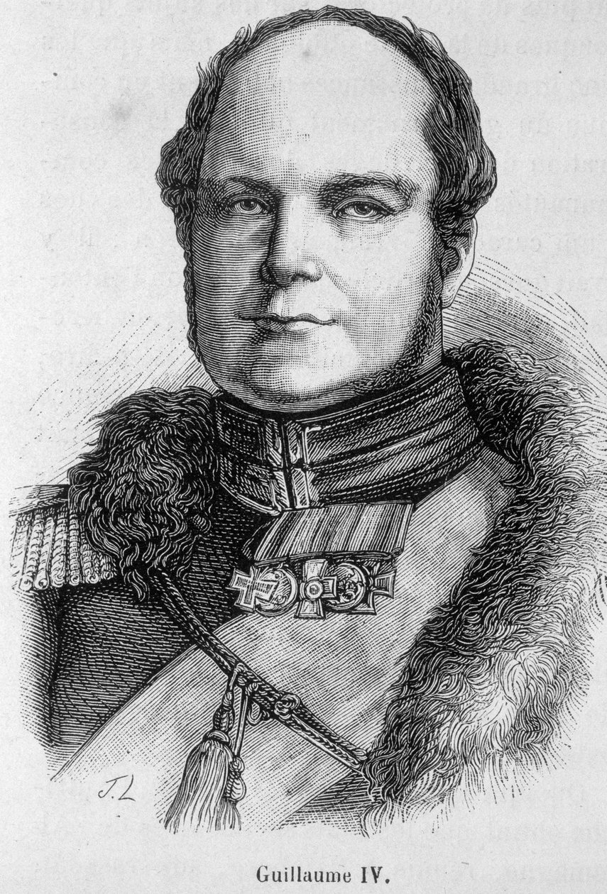 Porträt von William IV (1765-1837), König von England und Irland von Unknown artist
