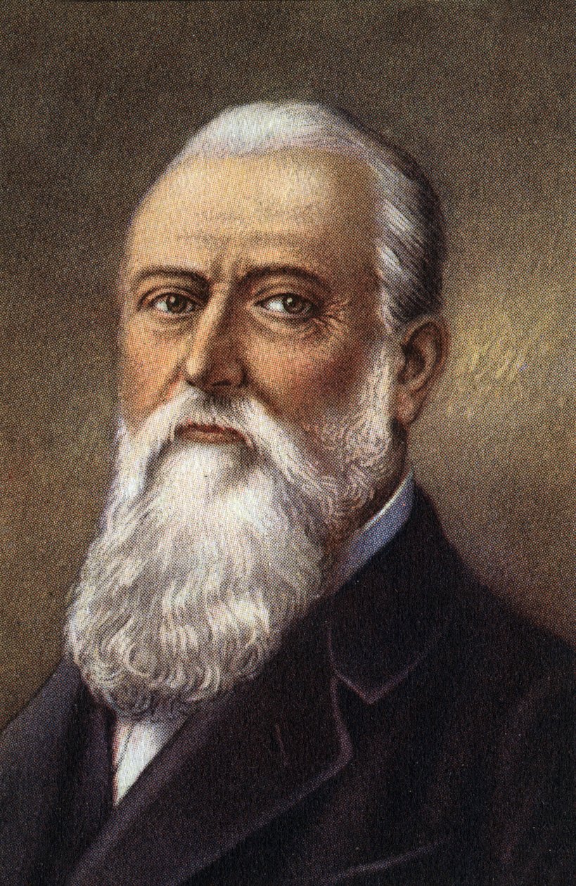 Porträt von Zenobe Theophile Gram. Belgischer Physiker. von Unknown Artist
