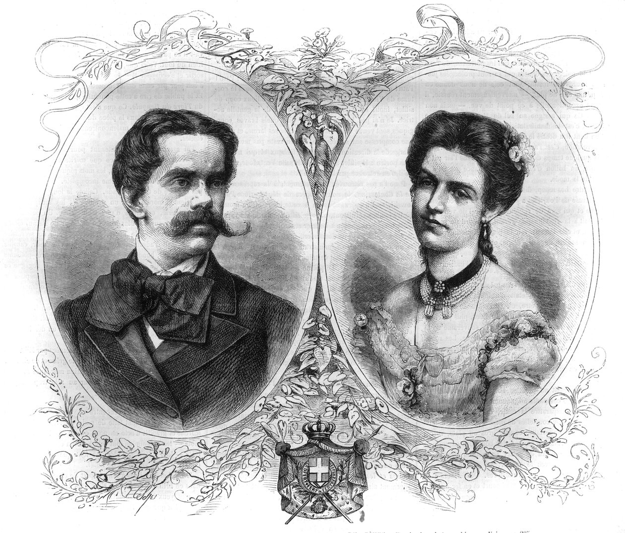 Porträts von Prinz Umberto I von Italien von Unknown artist