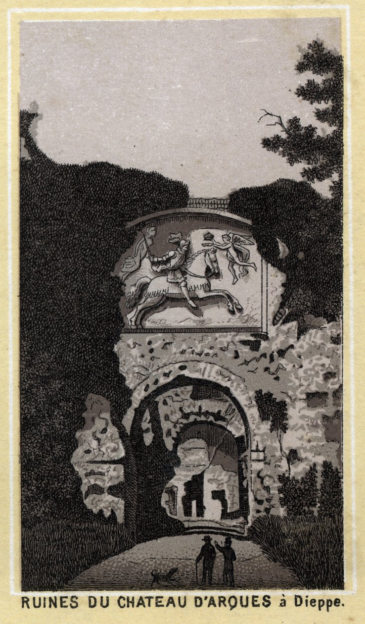 Ruinen des Château d