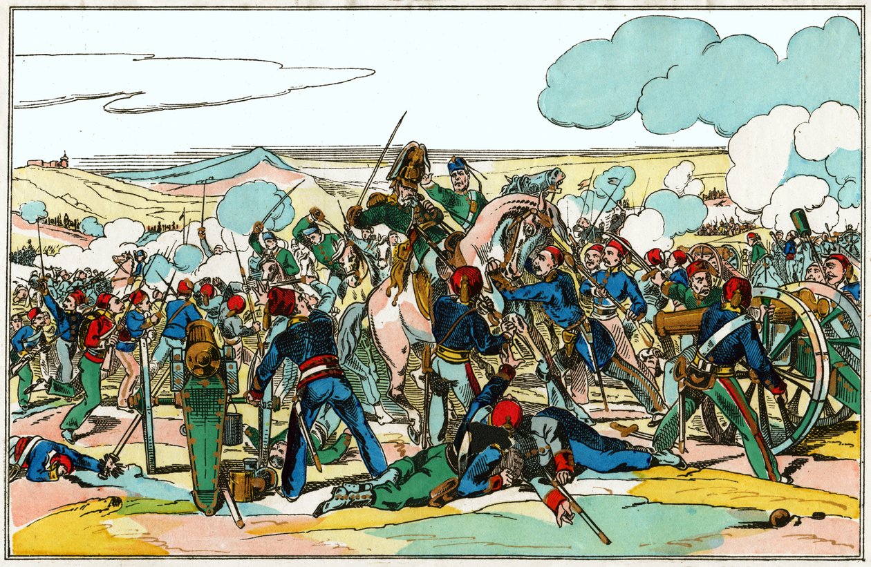 Russisch-Türkischer Krieg (Illustration, ca. 1880) von Unknown artist