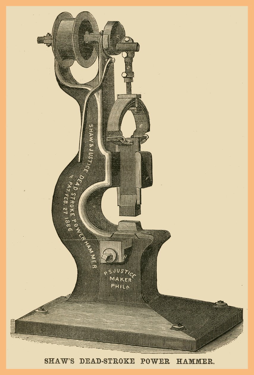 Shaws Dead-Stroke Power Hammer von Unknown Artist